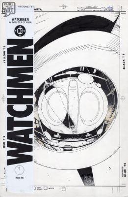 Dave Gibbons - Watchmen 7 Cover