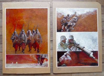 Le Hénanff, Fabrice - 2 Planches originales en couleur direct - Les Caméléons - (2003) | Catawiki