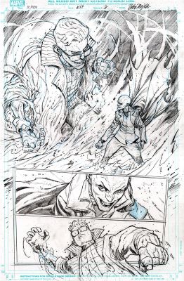 Netho Diaz | X-Men Issue 37 Page 02 | ComiConArt