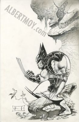 Sam Kieth - Wolverine: Exit Wound Issue 1 Page Cover