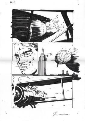 Jacob Phillips | The Peril of the Brutal Dark: an Ezra Cain Mystery Issue 06 Page 04 | Splash Page