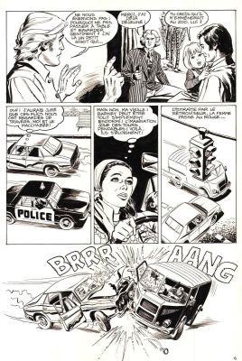 Marcello Rafael Carlo | Planche originale 6 - AMICALEMENT VOTRE histoire courte - Le jour du coelacanthe - Pif 407 | Galerie Napoléon