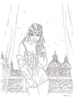 Jim | Une nuit Ã  Rome Tome 2, projet de couverture original Ã … | Septimus