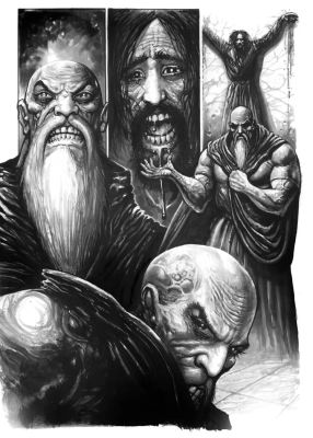 Clint Langley – Church of hell 7p15 | Berserker Art