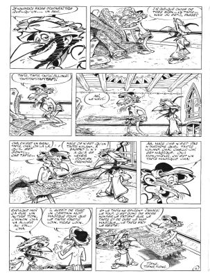 Tabary | IZNOGOUD, planche originale 4 Le tapis magique | Galerie Napoléon