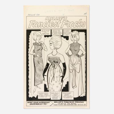 Stan Goldberg, Mille the Model #120 Story Page 14 Original Art (Marvel Comics, 1964) | Landry Pop Auctions