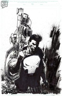 Whilce Portacio | Punisher 7 Cover - Variant | Panel Page Art