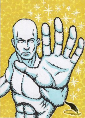 Marco Galli | Tdart 2026 X-Men Sketch Card Drop #5 - Iceman | TDArt