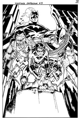 Scott McDaniel | 2025 CHRISTMAS ART DROP | NIGHTWINGCOMPENDIUM #3 | Scott McDaniel