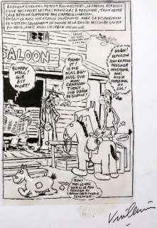 Vuillemin Philippe Hommage... | VUILLEMIN Philippe Hommage à Giraud Gag en une planche... | Vermot et Associés