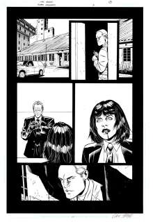 Chris Sprouse, Warren Ellis | Global Frequency Issue 8 Page 19 By Chris Sprouse & Warren Ellis. Miranda Zero Kidnapped! | ComicArtFans Classifieds