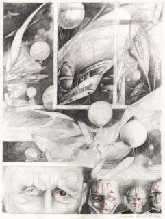 Daria SCHMITT (née en... - Lot 616 - * Dirigeables Mine de plomb et encre de couleur sur...