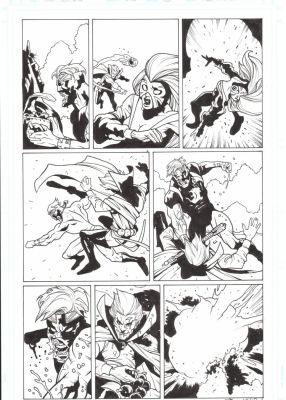 Paul Davidson – Captain Britain 50th Anniversary Special p8 – Chris Claremont | Berserker Art