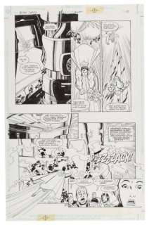 Jose Marzan Jr Action Comics ONE MILLION Comic Art | Taurus Auctions