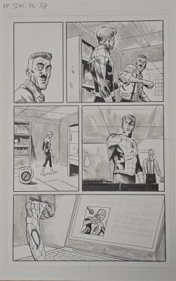 Tavola originale Michael Walsh Peter Parker: The Spectacular Spider-Man #6 pg 17 | Venere Comic Art