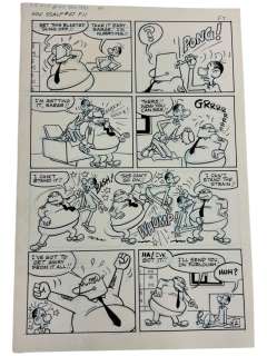 Sad Sack Comics Original Storyboard Production Comic Art | Los Angeles Estate Auction