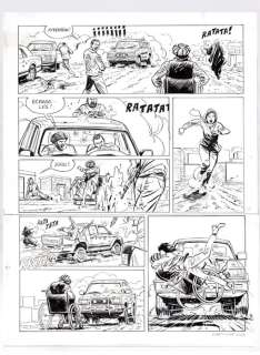 Chetville, Denis - Planche originale - Sienna T.4 - Iraq, fraternité et terrorisme...  (2013) | Catawiki