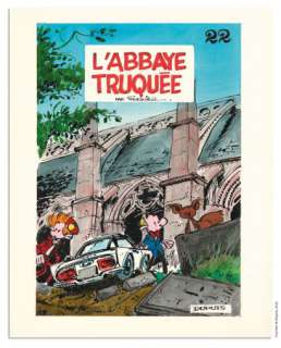 FOURNIER - Lot 6 - JEAN-CLAUDE FOURNIER SPIROU ET FANTASIO L‘Abbaye truquée...
