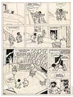 Will | WILL TIF ET TONDU Le Retour de Choc (T.5), Dupuis 1957 Planche... | Daniel Maghen Enchères