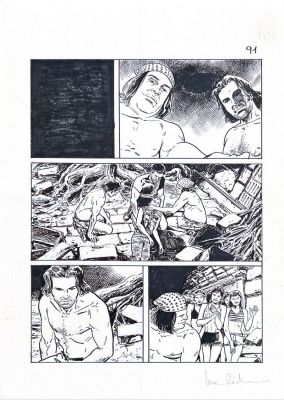 Luca Raimondo | Lot 37 - Tavola originale - Dampyr n.125 - Stagione di caccia | Finarte