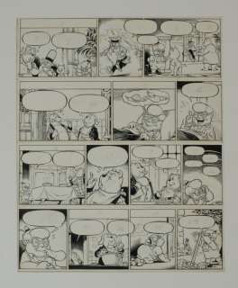 [Toonder Studio’s] Original page - Tom Poes en de Knapkop | Zwiggelaar Auctions