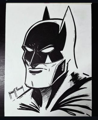 Batman Original Artwork Signed by Artist Comic Art DC Comics | eBay US (Buy It Now)