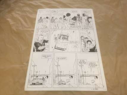 Le Saëc, Erwan - Planche originale - Les Enragés  (1998) | Catawiki