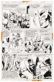 Original GEORGE TUSKA Art * AVENGERS #137 * 1975 | PBA Galleries