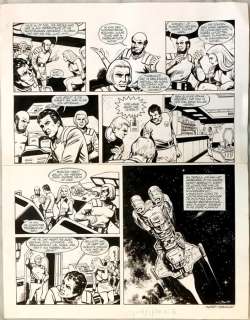 Bus, Bert - Originele pagina - Stef Ardoba 4 - De gevangenen van de Tals | Catawiki