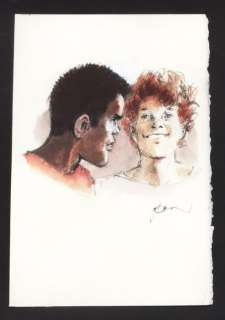 Follet, René - Dessin original - Bob Morane - Étude de personnages Bob et Bill  - (2015/2015) | Catawiki