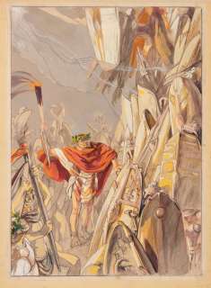 Cambellotti Duilio - "I grandi condottieri italiani", 1936 | Urania Casa d’Aste