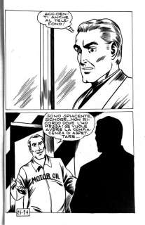 Kriminal #25 -  Magnus - original page - Page volante - EO - (1965) | Catawiki