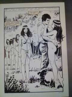 Jolanda de Almaviva, Milo Manara #29 - original page - Page volante - . - (1971) | Catawiki