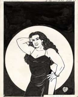 Gilbert Hernandez - love & rockets issue 18 page cover