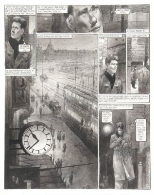 Lot 1407 - [Comics]. Matena, Dick (1943-2026). (De avonden. Vol.3, p.84). | misc / divers