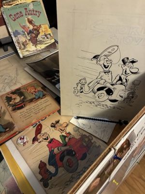 Dell Smokey Stover Original Cover Art With Comic | eBay US