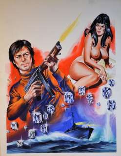 Playcolt #49 - Silio Romagnoli - Cover originale - Page volante - EO - (1976) | Catawiki