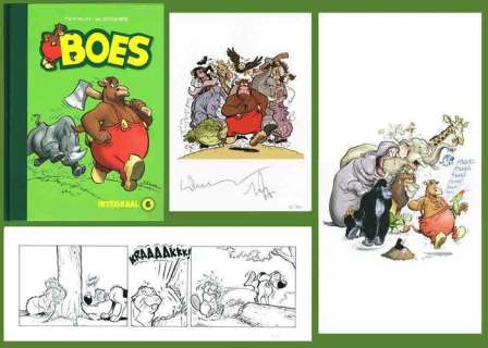 Boes - Luxe editie Boes Integraal deel 6 - Genummerd 18/80 - Met originele strook + ex-libris - Cartonné - EO (2018) | Catawiki