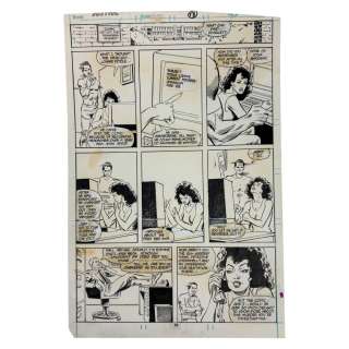 Original Comic Book Storyboard Ink on Board Signed | Los Angeles Estate Auction