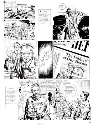 Renzo Calegari | Original page cm. 36,5x50,5. Ink and felt. Mint. Code 2140. | Segni e Disegni