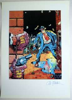 Will Eisner - gesigneerde prent The Spirit - Page volante - Autre | Catawiki