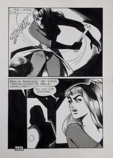 Satanik #40 - original page - Page volante - EO - (1966) | Catawiki
