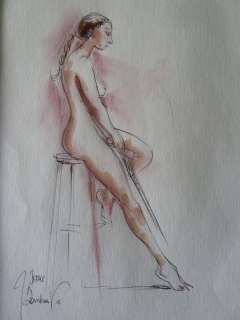 Bosschaert, Jan - Original model drawing - Jetske -  (2015) | Catawiki