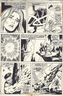 John Buscema, Mike Esposito | Thor 223 By John Buscema with Hercules (1974) | ComicArtFans Classifieds