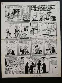 Le Club des ’Peur-de-rien’ - Planche originale - ’Les rois des milliardaires’ - (1974) | Catawiki