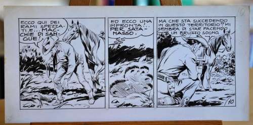 Tex - Galep - original page - Pagina sciolta - Prima edizione | Catawiki