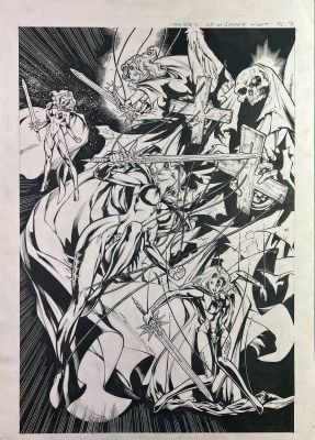Ivan Reis | Ivan Reis - Lady Death Mischief Night Pg7 | ComicArtFans Classifieds