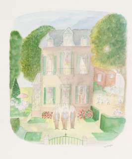 Jean-Jacques Sempé... | Jean-Jacques SEMPÉ (1932-2022) Un dimanche en famille Encre... | misc / divers