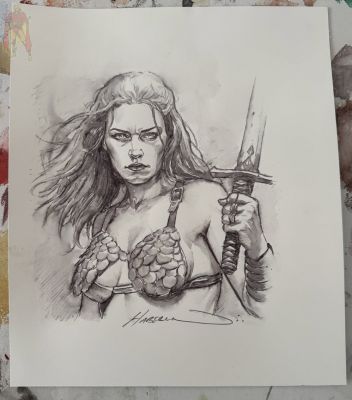 Brian Haberlin | Red Sonja By Brian Haberlin | ComicArtFans Classifieds
