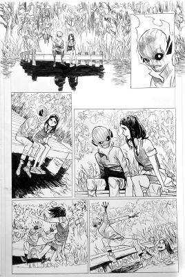 Humberto Ramos | Fs: Strange Academy #15 Pg 15 | ComicArtFans Classifieds